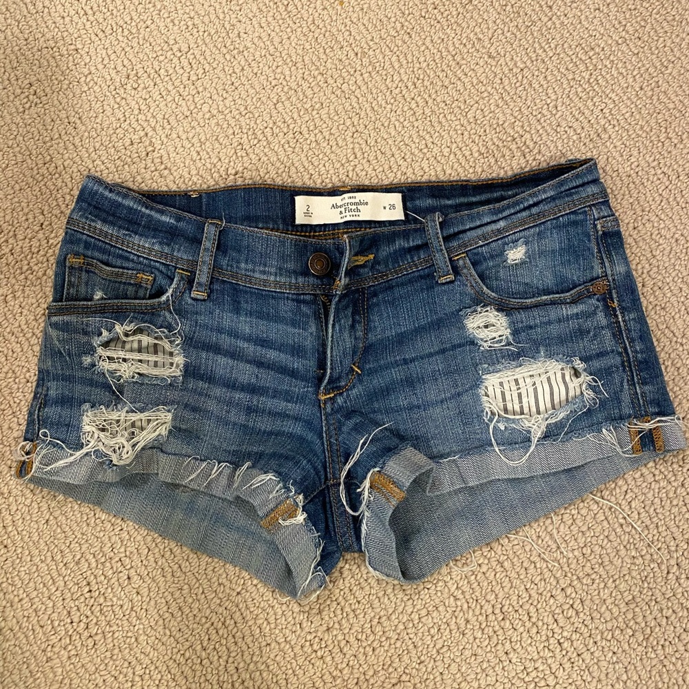 Abercrombie jean shorts 26/2